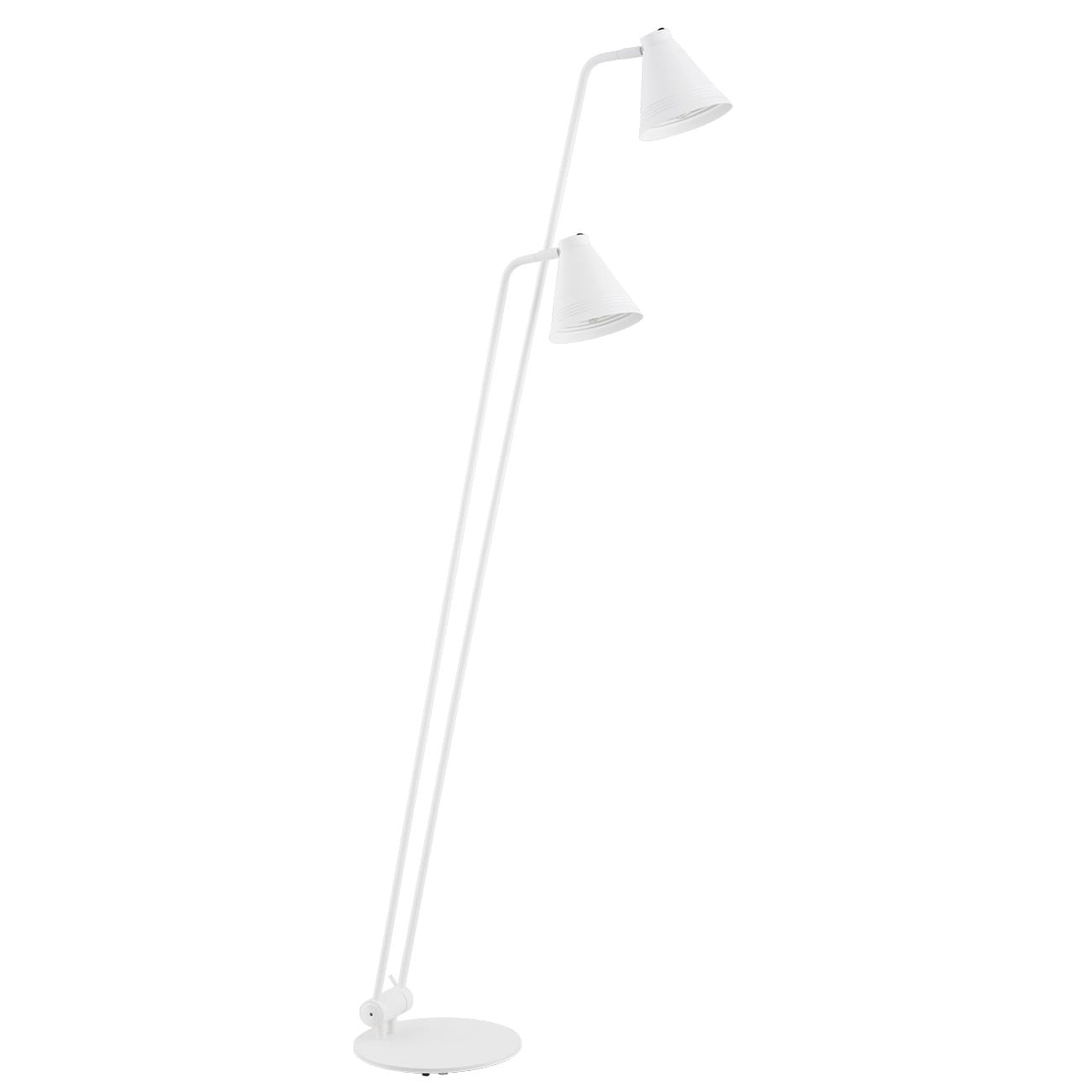 Lampa podłogowa biała podwójna AVALONE 7076 - Argon - obrazek 2