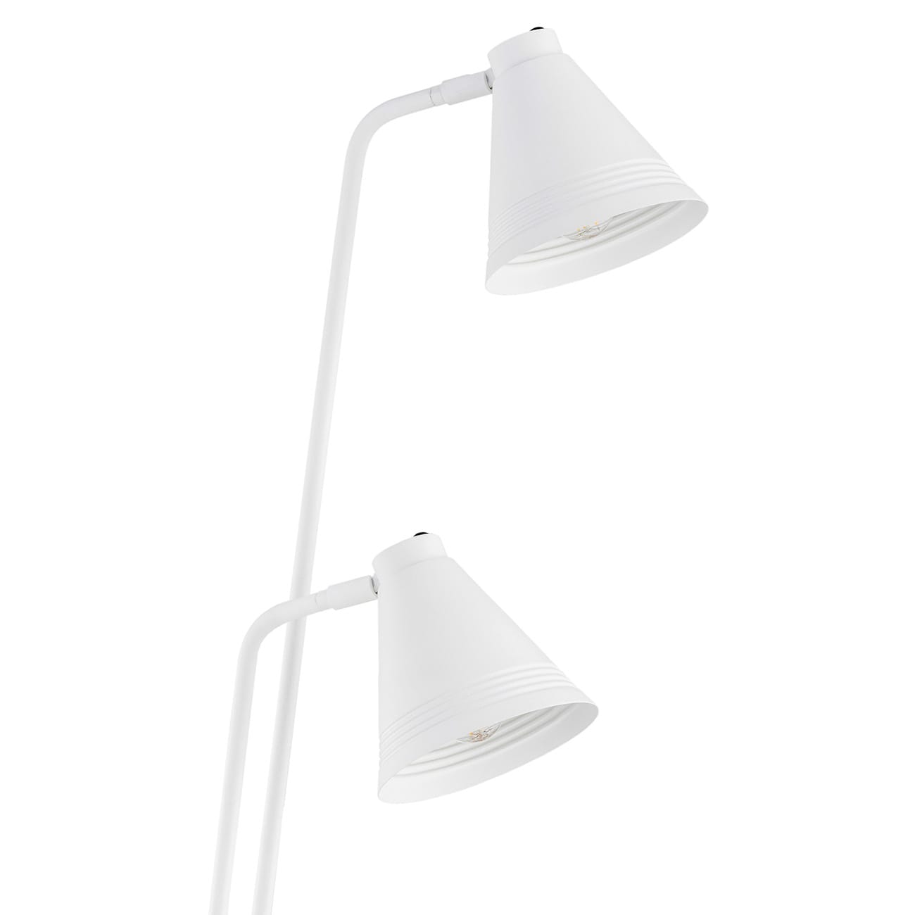 Lampa podłogowa biała podwójna AVALONE 7076 - Argon - obrazek 3