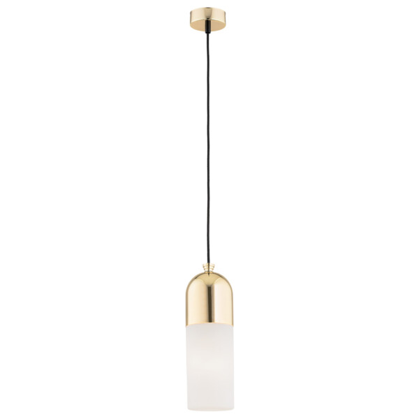 Lampa wisząca nowoczesna szklana BURGOS 4212 złota - Argon