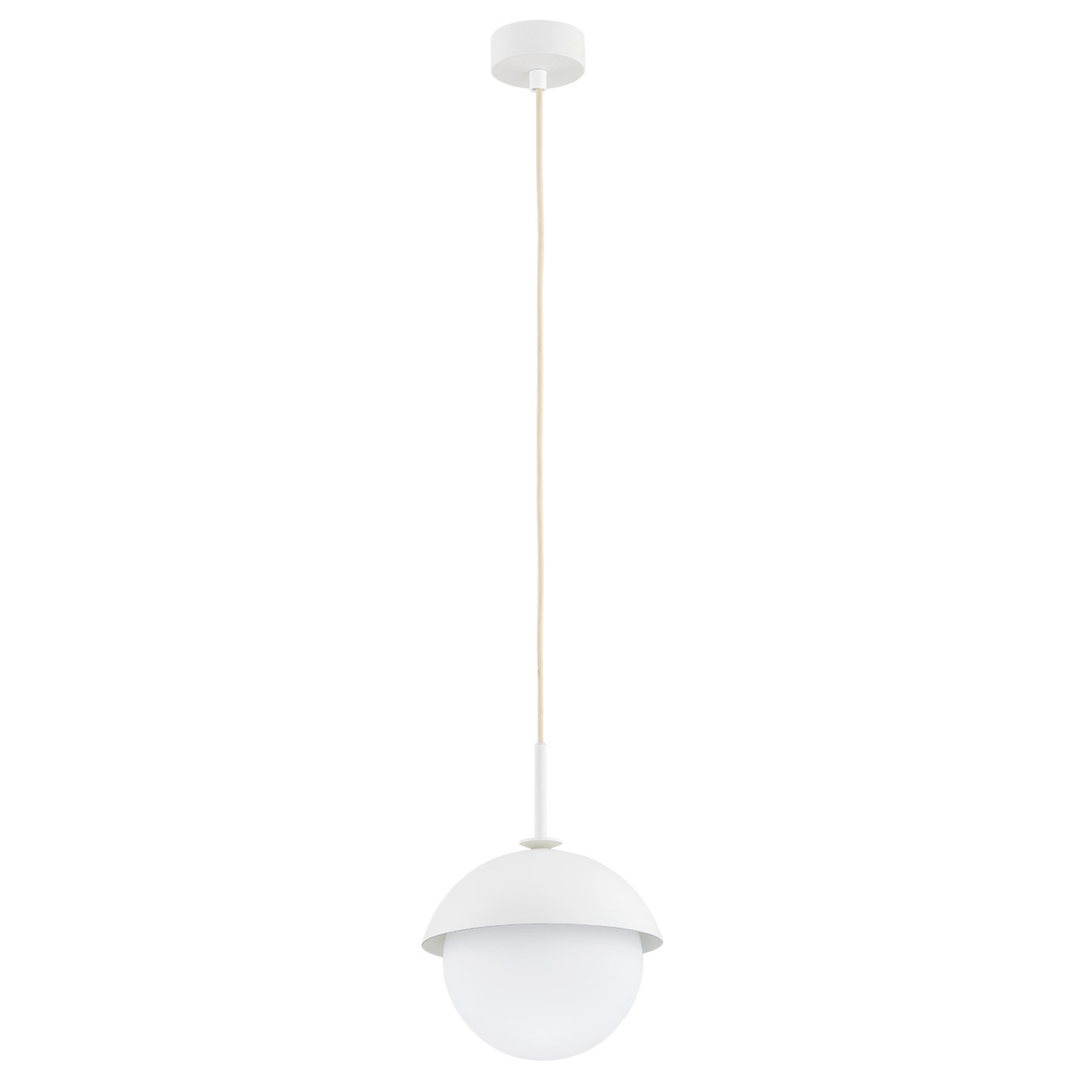 Lampa wisząca szklana kula CAPPELLO 8294 biała - Argon - obrazek 2