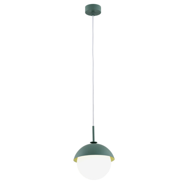 Lampa wisząca szklana kula CAPPELLO 8297 zielona - Argon