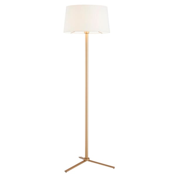 Lampa podłogowa złota z abażurem CAVALINO 8307 - Argon