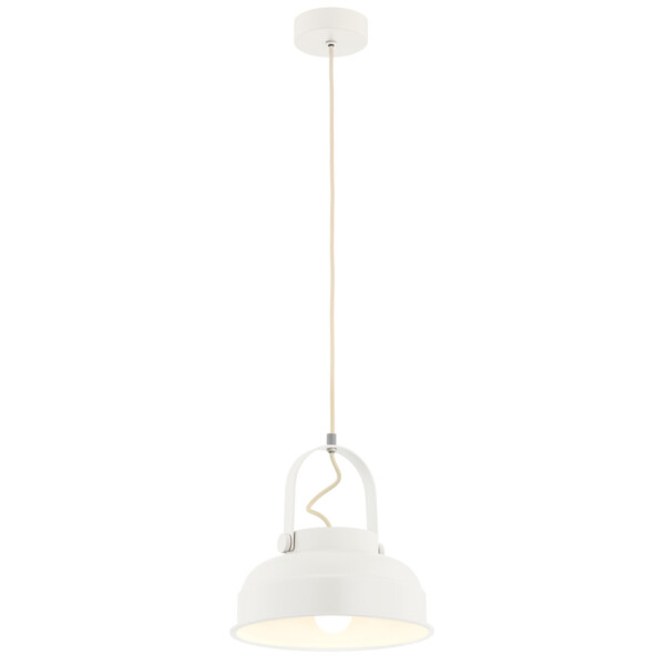 Lampa wisząca industrialna DAKOTA 8284 biała - Argon