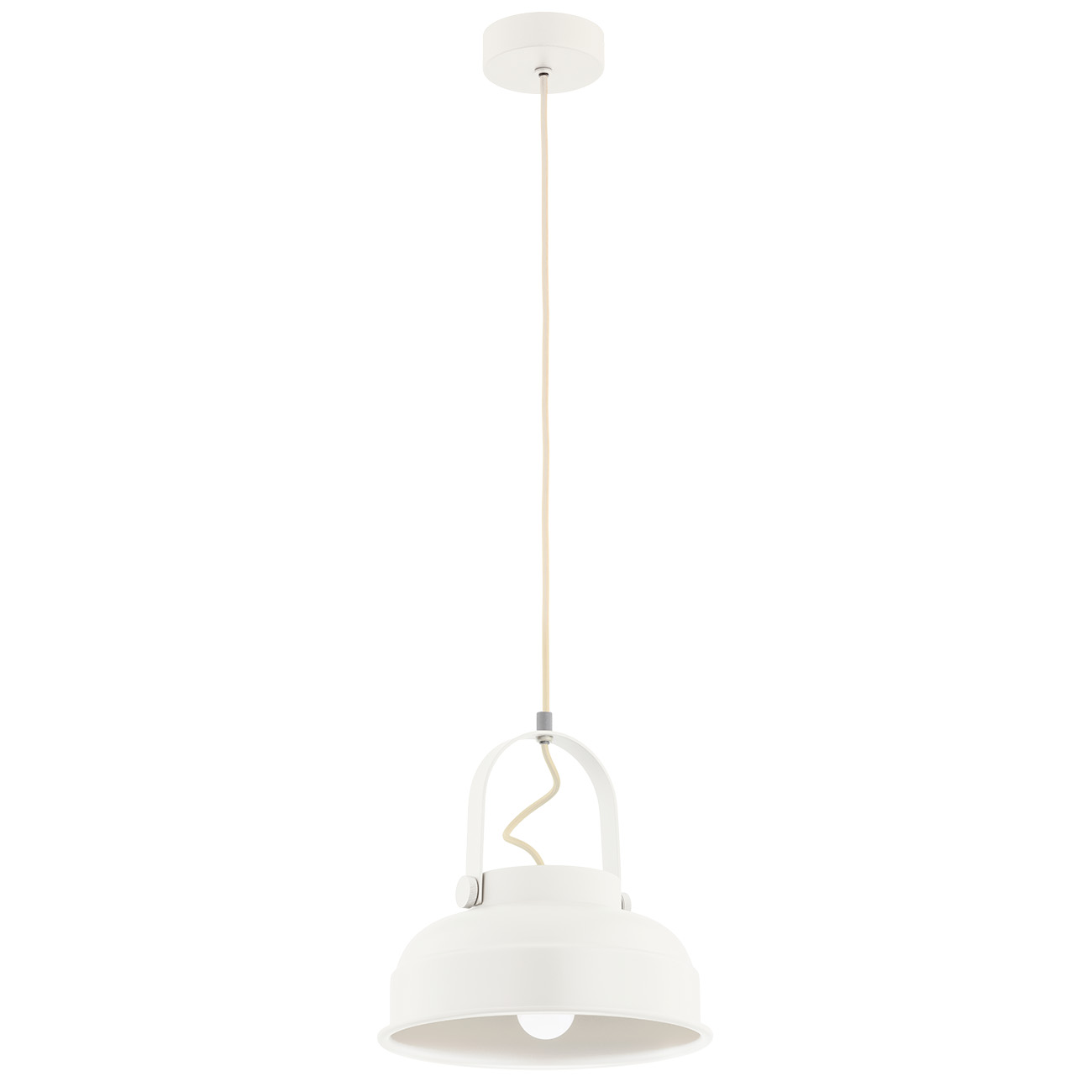 Lampa wisząca industrialna DAKOTA 8284 biała - Argon - obrazek 3
