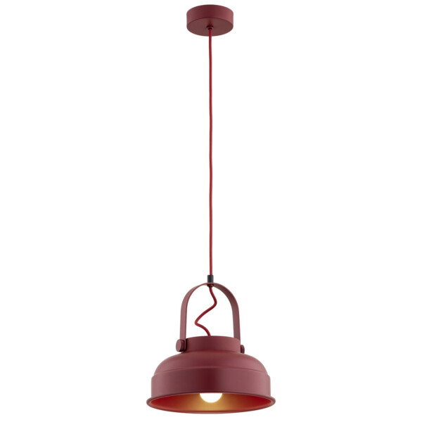 Lampa wisząca industrialna DAKOTA 8286 czerwona - Argon