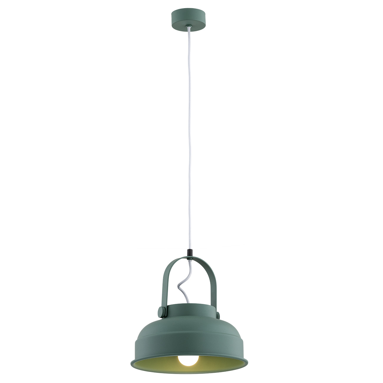 Lampa wisząca industrialna DAKOTA 8287 zielona - Argon