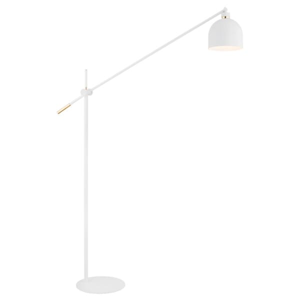 Lampa podłogowa biała DETROIT 4734 - Argon