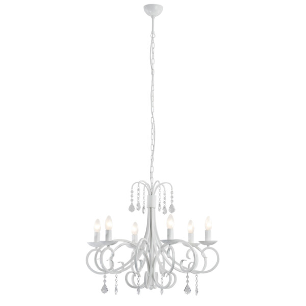 Żyrandol modern chic DIADEMA 2561 biały - Argon