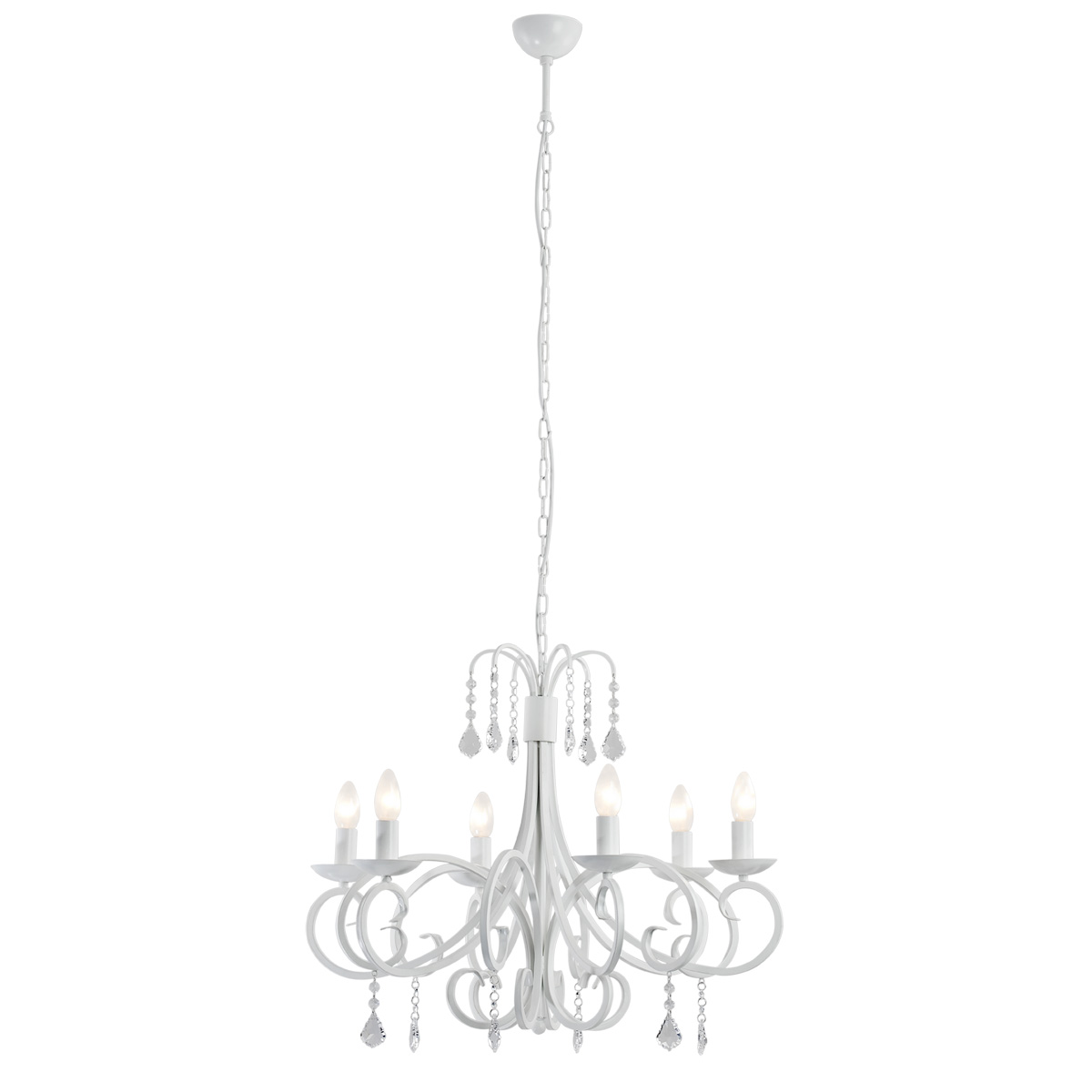 Żyrandol modern chic DIADEMA 2561 biały - Argon