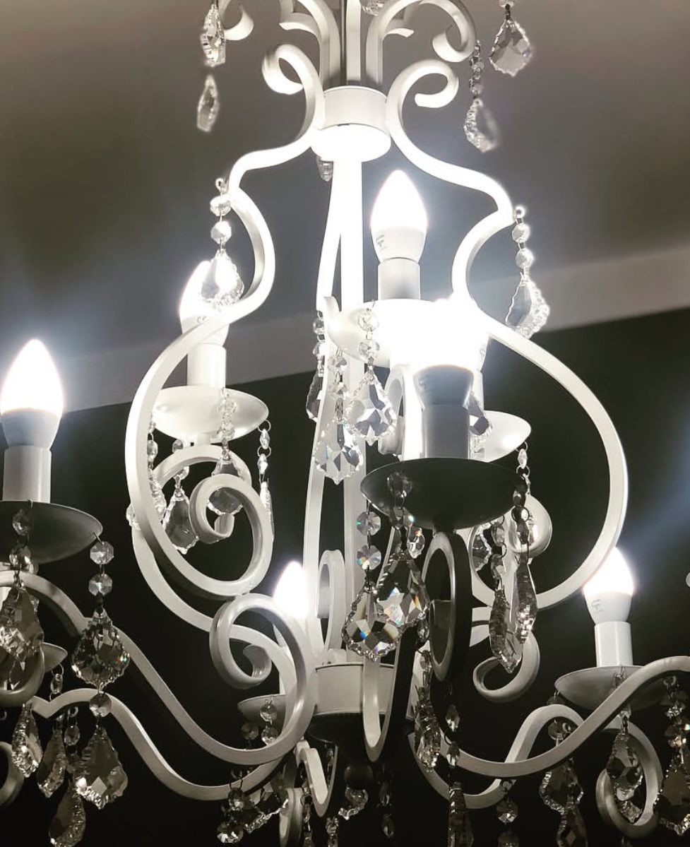 Żyrandol modern chic DIADEMA 2561 biały - Argon - obrazek 4