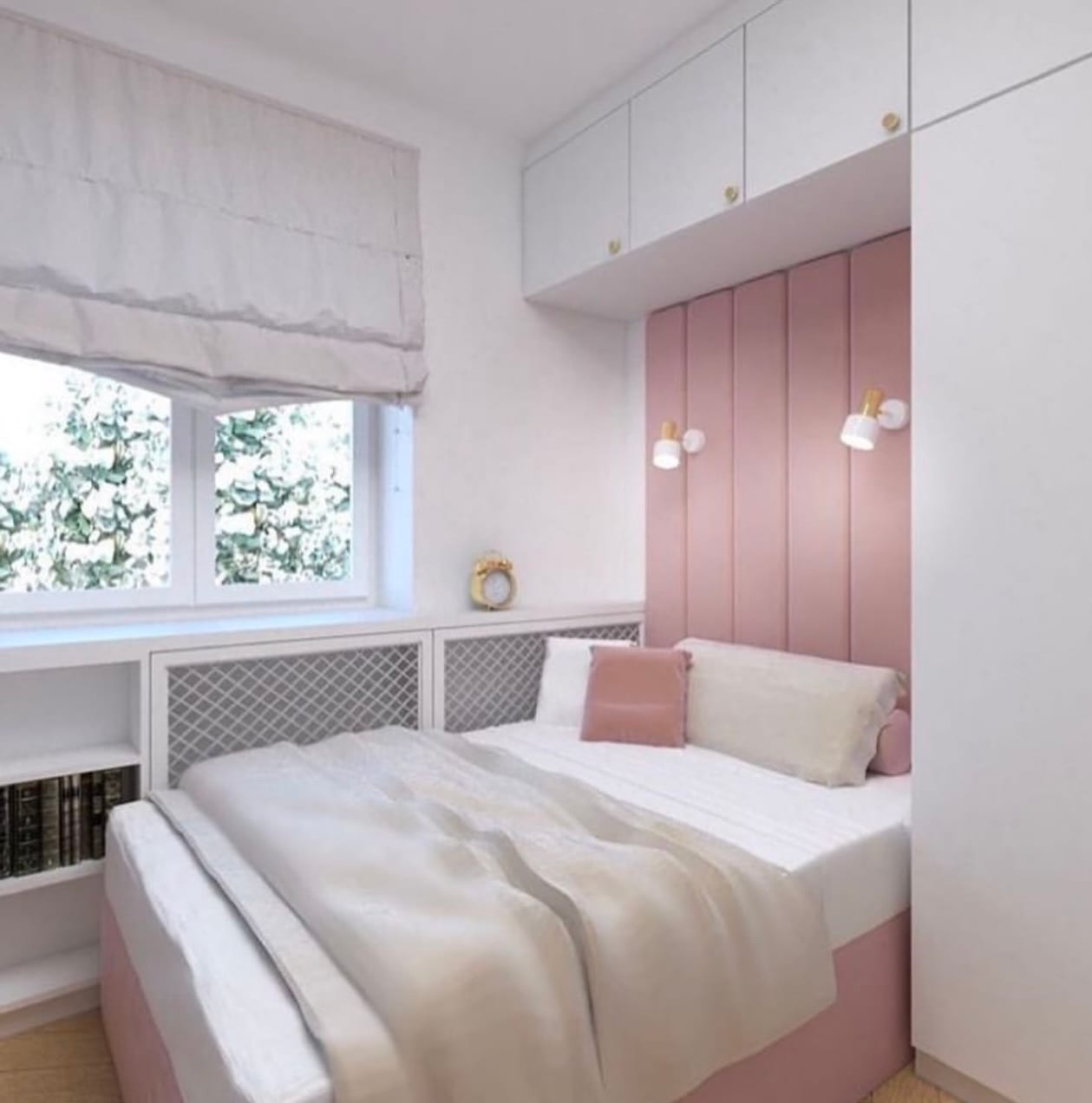 Kinkiet loft DORIA 4264 ścienna biała złoty - Argon - obrazek 3
