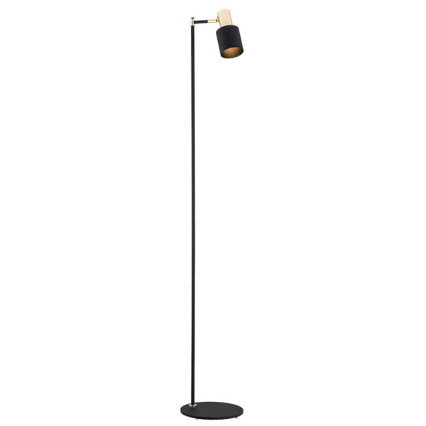 Lampa podłogowa minimalistyczna czarna DORIA 4259 - Argon