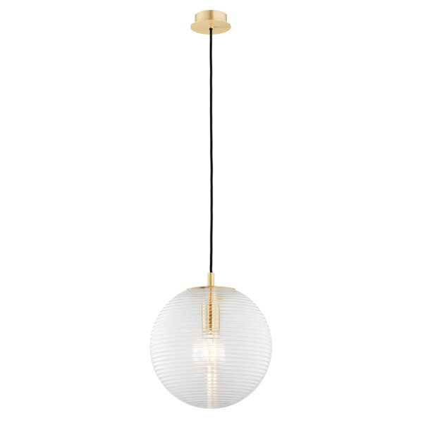 Lampa wisząca szklana kula EVANS 8577 - Argon