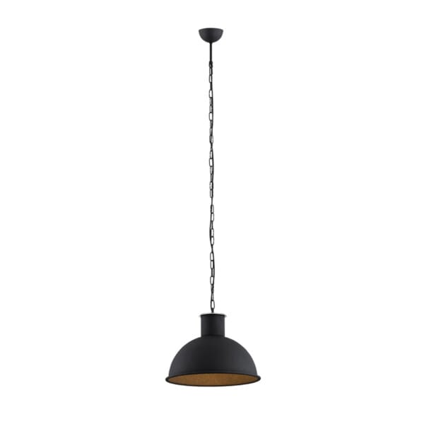 Lampa loft wisząca EUFRAT 3191 czarna - Argon