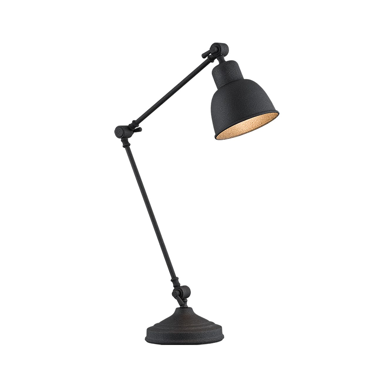 Lampa stołowa EUFRAT 3197 loftowa czarna - Argon
