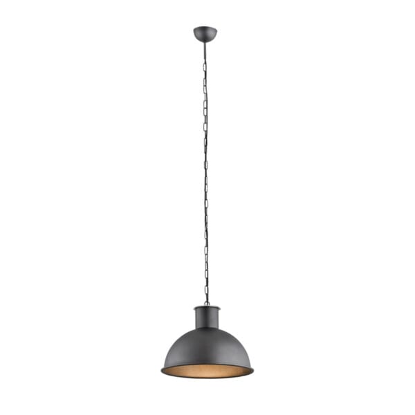 Lampa loft wisząca EUFRAT 3192 vintage antracyt - Argon