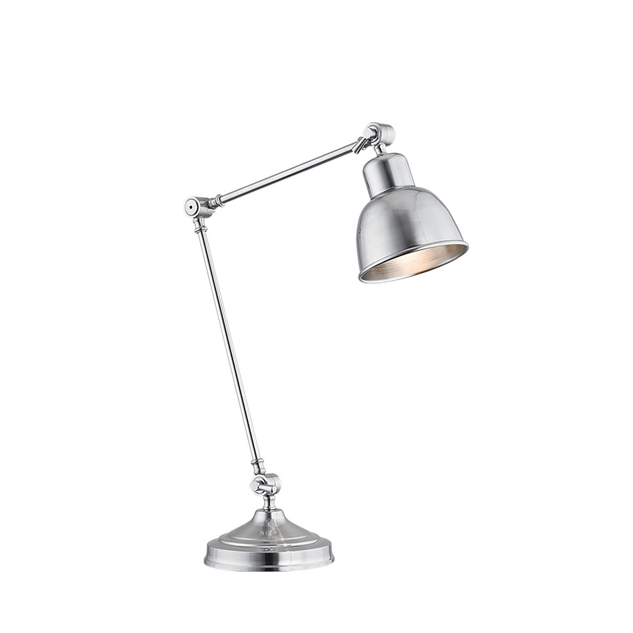 Lampa stołowa EUFRAT 3196 retro chrom - Argon