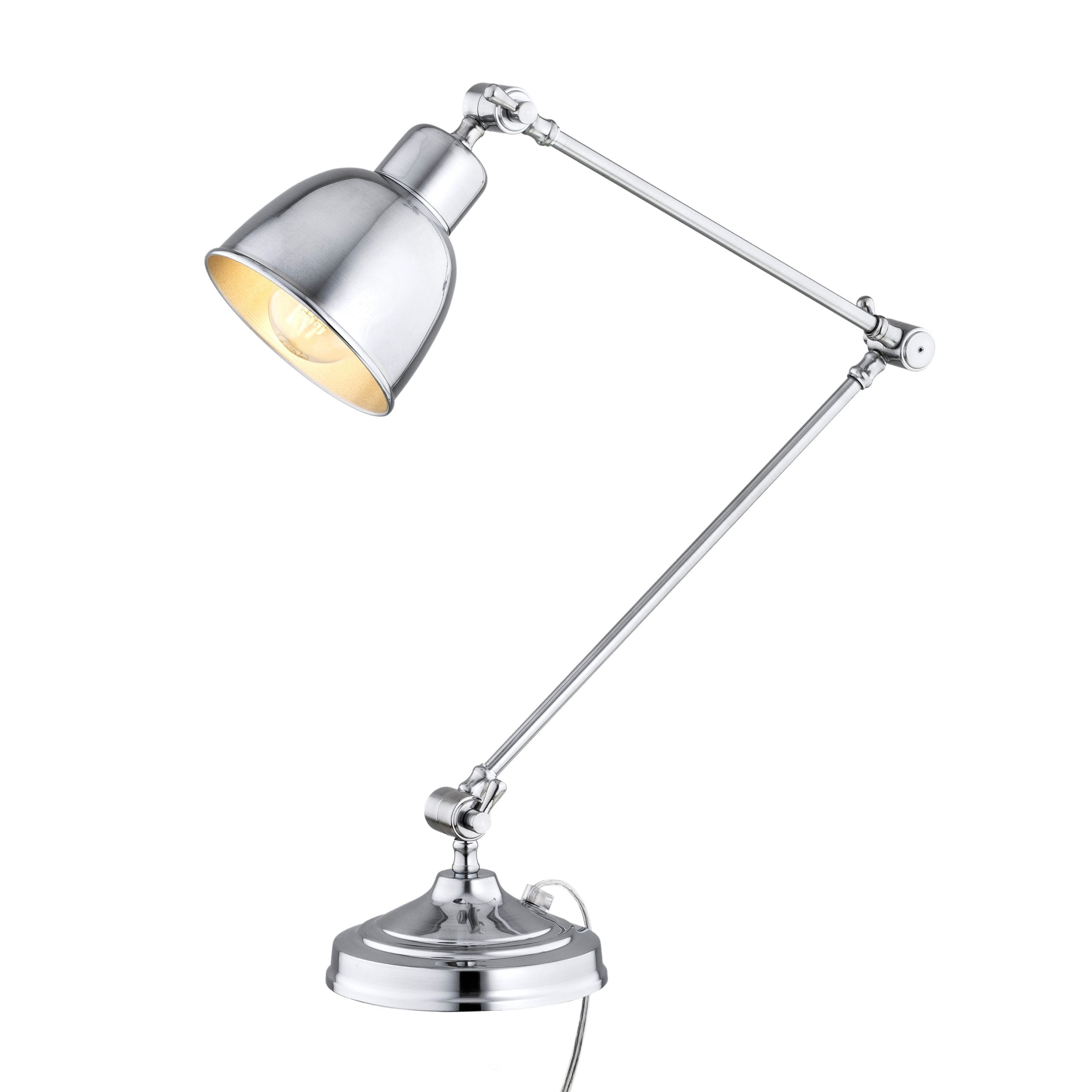 Lampa stołowa EUFRAT 3196 retro chrom - Argon - obrazek 3