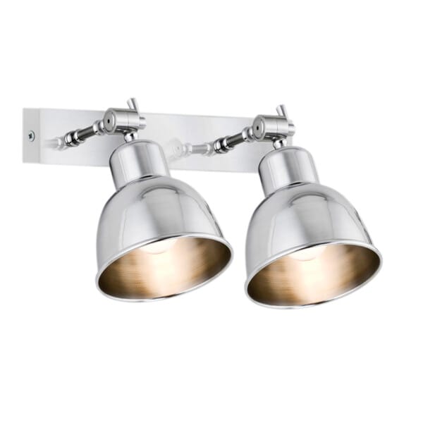 Kinkiet loft EUFRAT 671 industrialny chrom - Argon