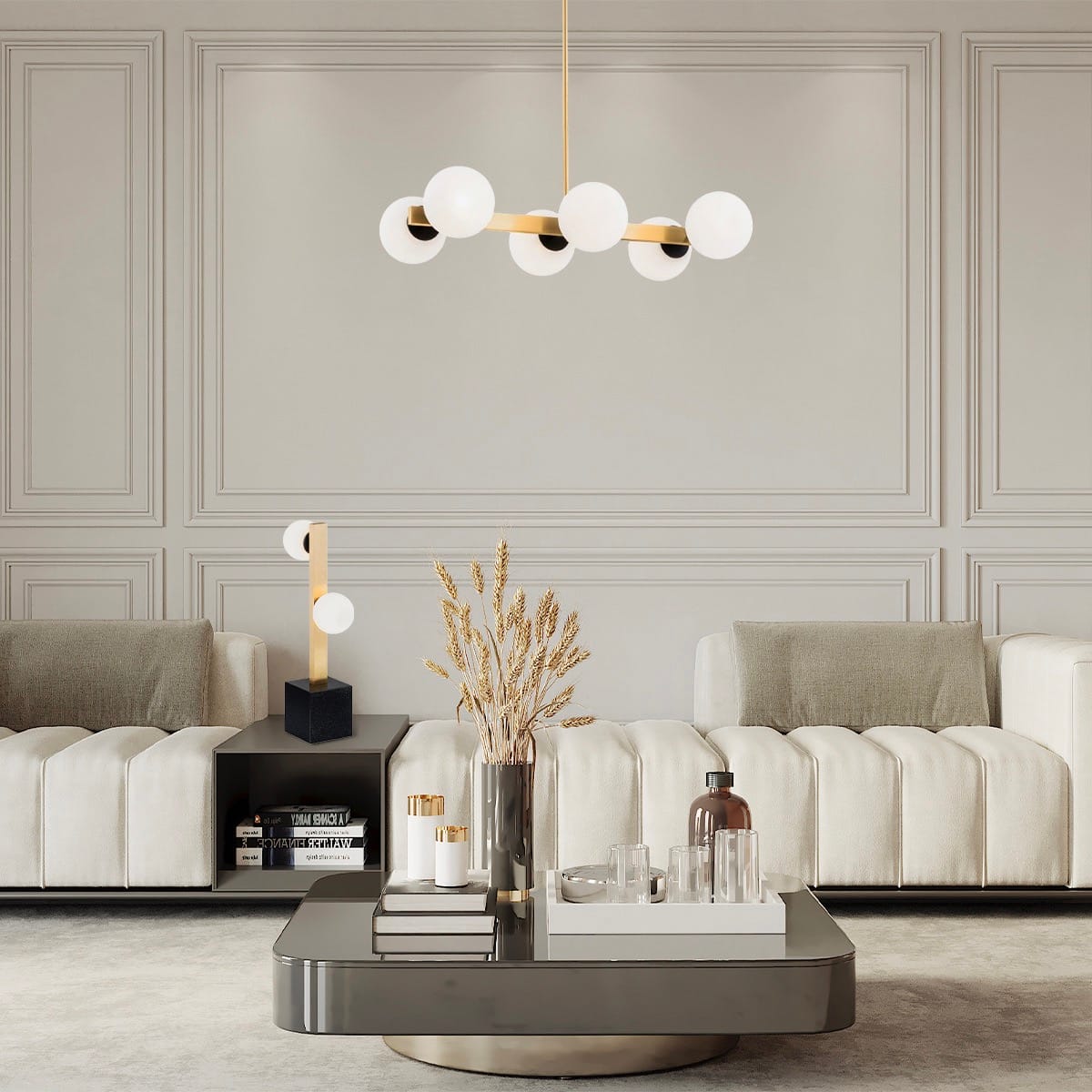 Lampa stołowa unikalna FREEMONT 1044 - Argon - obrazek 4
