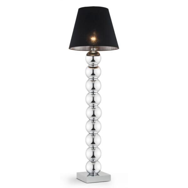 Lampa podłogowa FUDŻI 3657 unikatowa srebrna - Argon