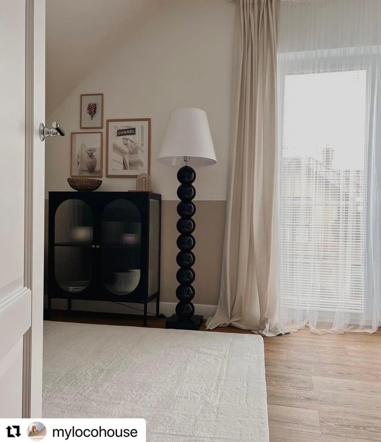 Lampa podłogowa FUDŻI NOWE 4059 designerska - Argon - obrazek 3