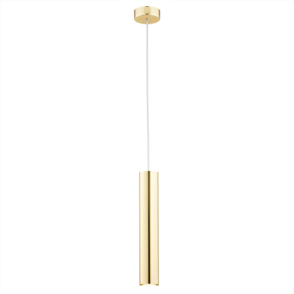 Lampa wisząca nowoczesna GOMERA 4057 złota rurka – Argon