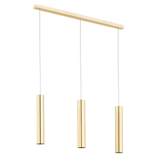 Lampa nad stół wisząca nowoczesna GOMERA 1443 złota rurka – Argon