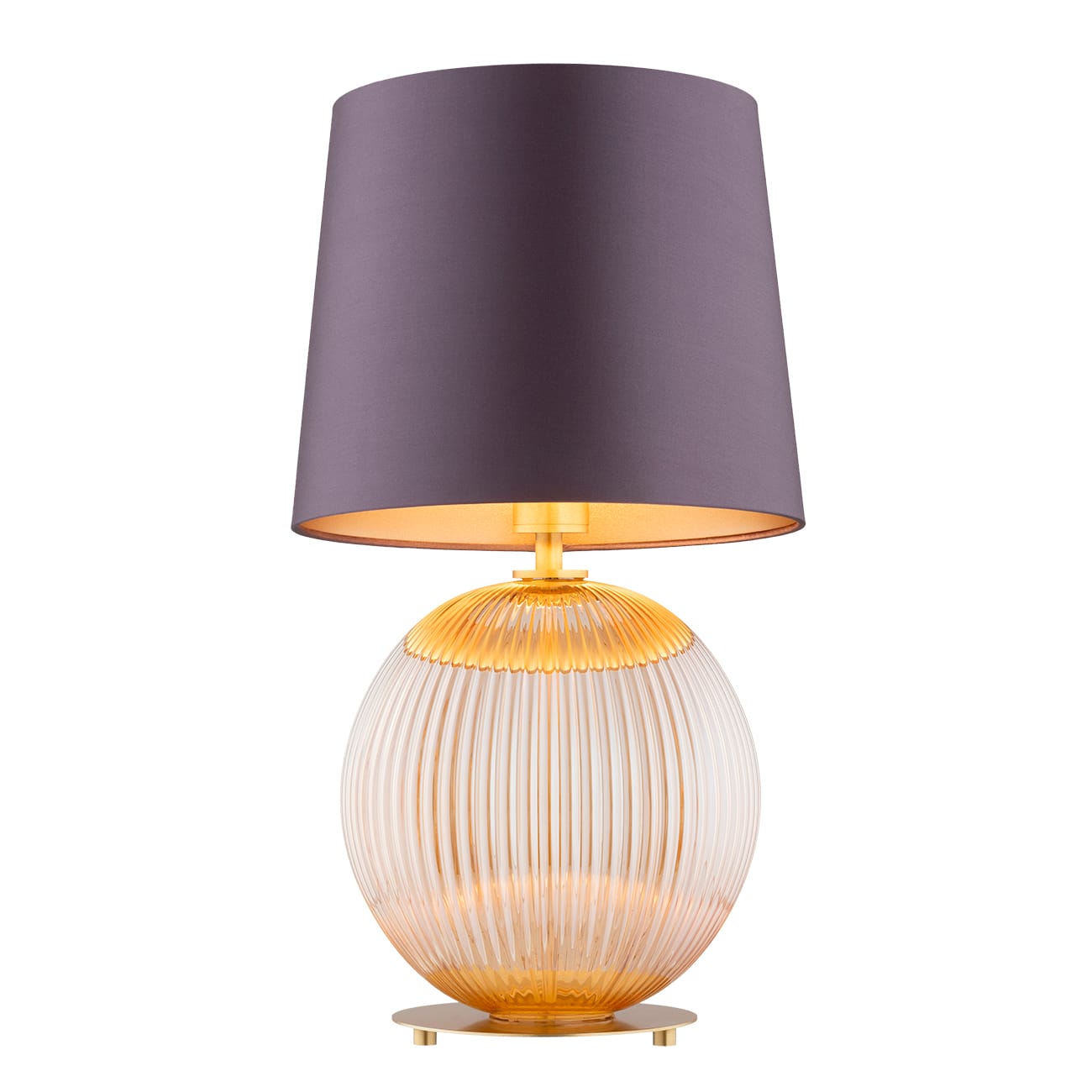 Lampa stołowa kula ze szkła HAMILTON 8537 - Argon