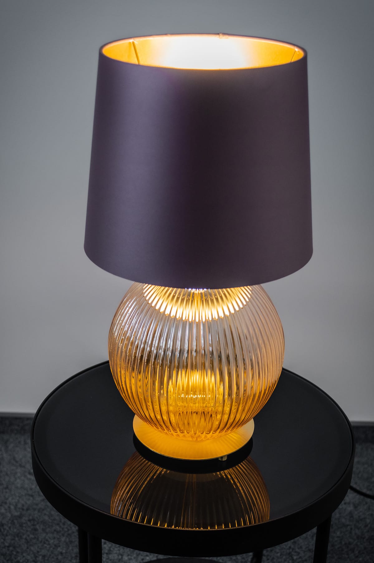 Lampa stołowa kula ze szkła HAMILTON 8537 - Argon - obrazek 4