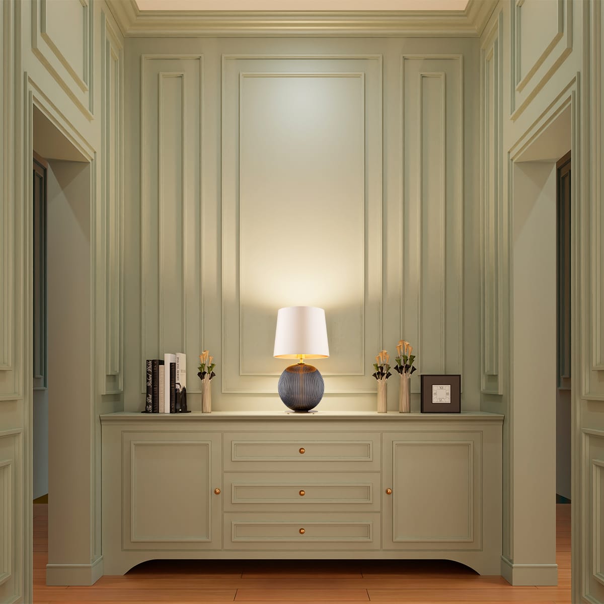 Lampa stołowa kula ze szkła HAMILTON 8538 - Argon - obrazek 3