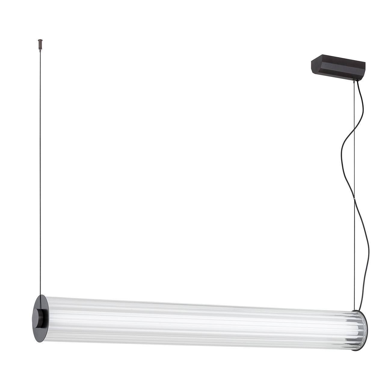 Lampa wisząca szkło ryflowane HAMPTON 8628 - Argon - obrazek 2