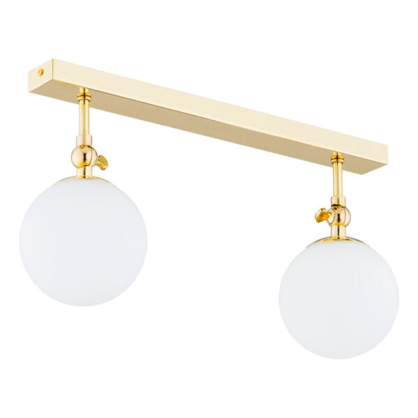 Lampa sufitowa LATINA 844 podwójna złota – Argon
