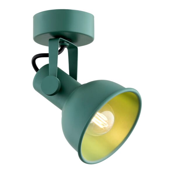 Lampa ścienna/sufitowa zielona LENORA 8299 - Argon