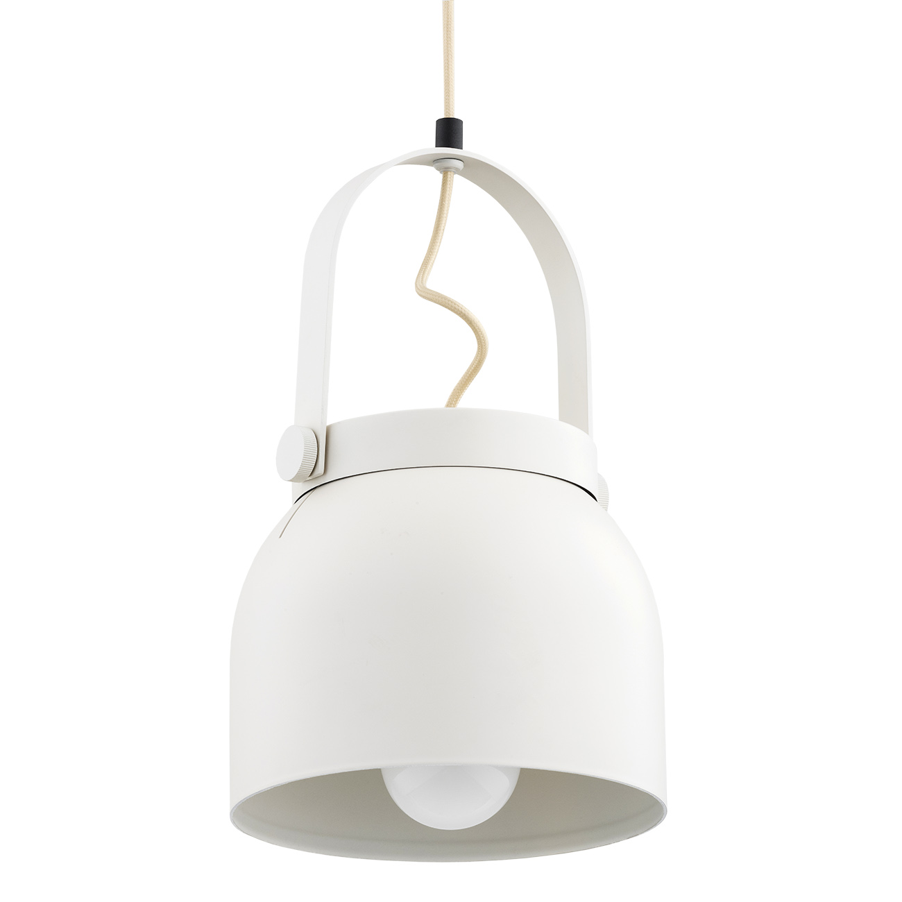 Lampa wisząca loftowa LOGAN 8280 biała - Argon - obrazek 3