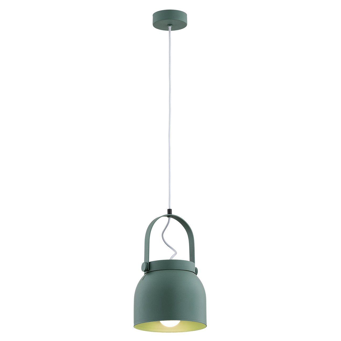 Lampa wisząca loftowa LOGAN 8283 zielona - Argon
