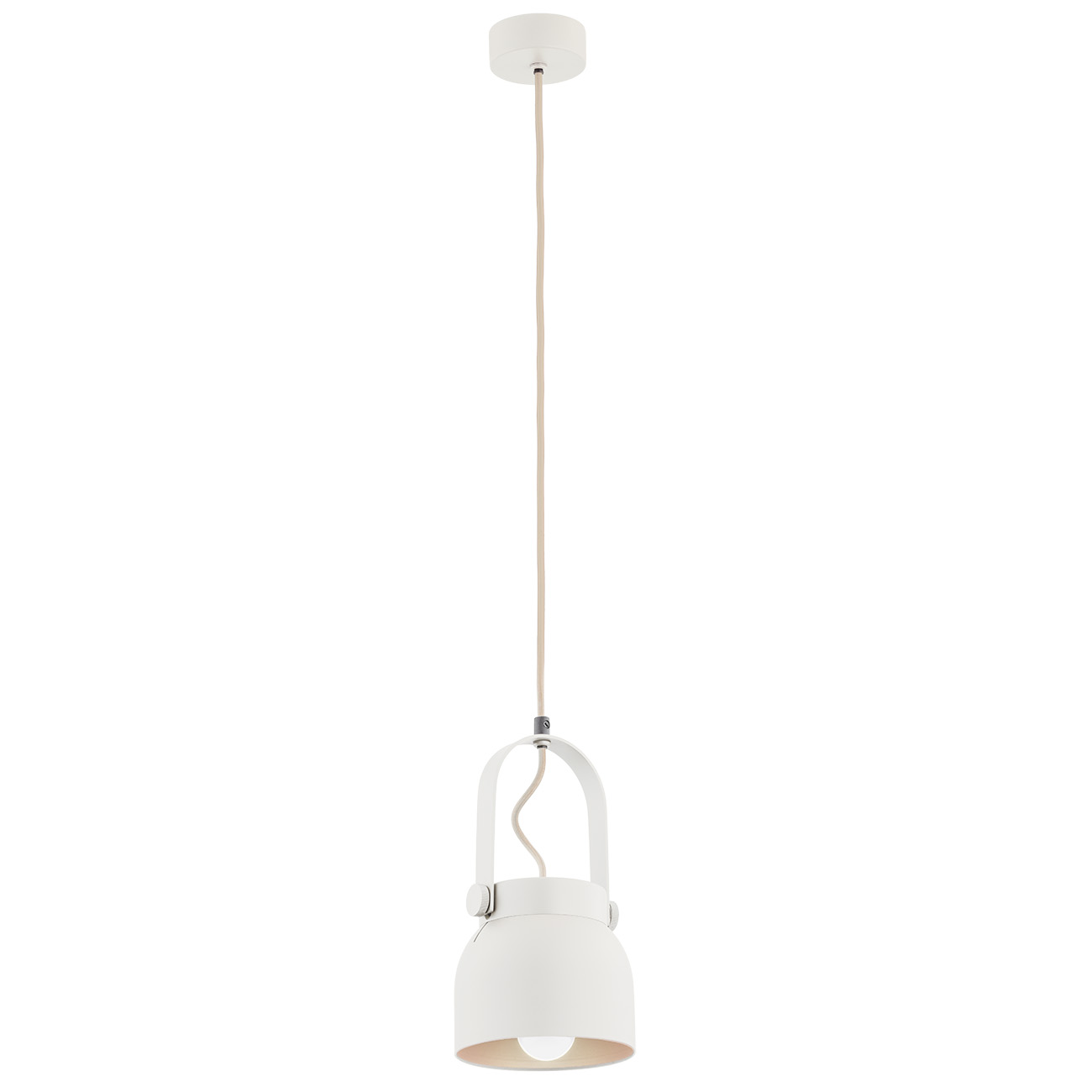 Lampa wisząca loftowa LOGAN 8290 biała - Argon