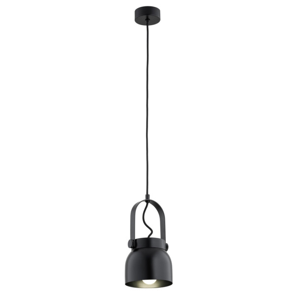 Lampa wisząca loftowa LOGAN 8291 czarna - Argon
