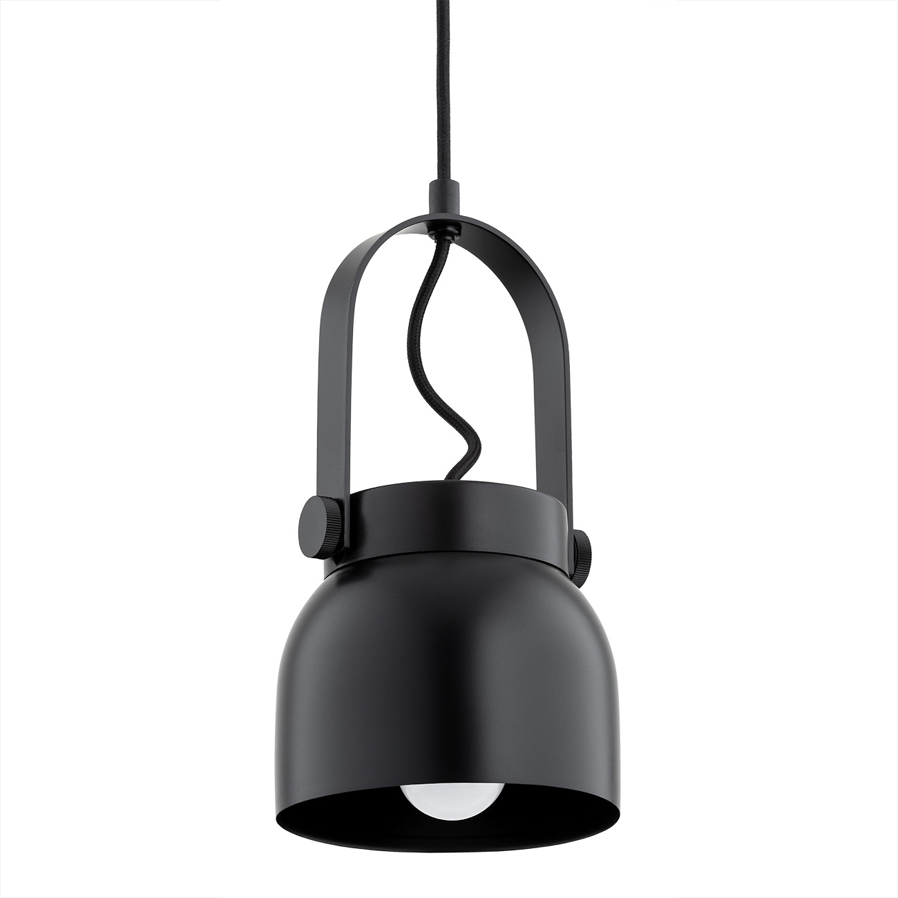 Lampa wisząca loftowa LOGAN 8291 czarna - Argon - obrazek 3