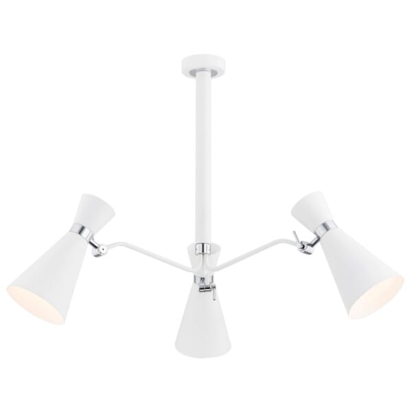 Lampa nad stół wisząca nowoczesna biała LUKKA 1379 - Argon