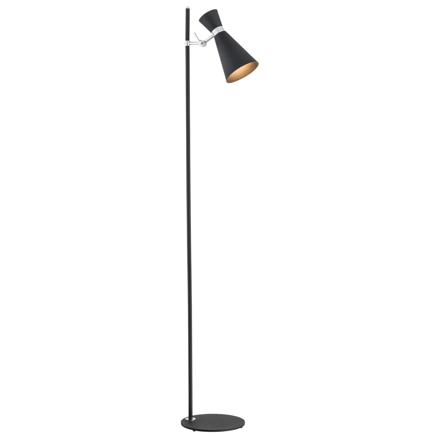 Lampa podłogowa industrialna czarna LUKKA 3895 – Argon