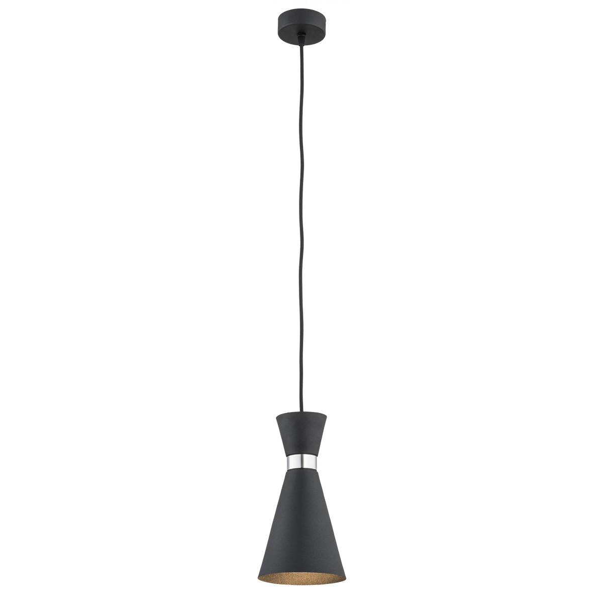 Lampa wisząca nowoczesna LUKKA 3896 czarna - Argon