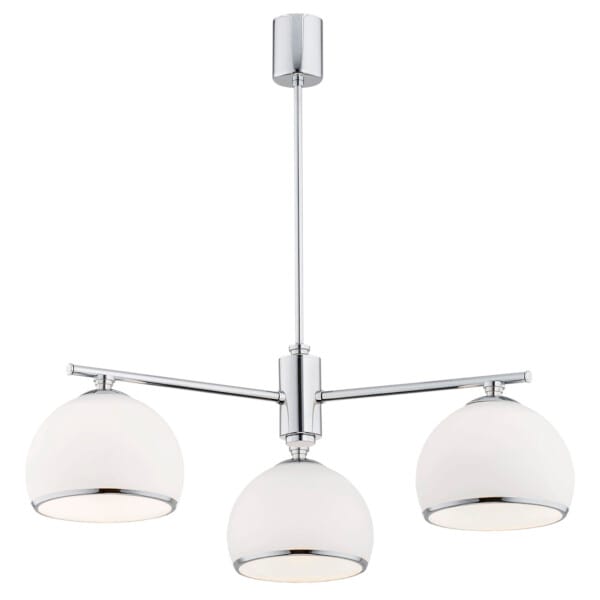 Lampa nad stół stylowa wisząca MARBELLA 1487 glamour szklany - Argon