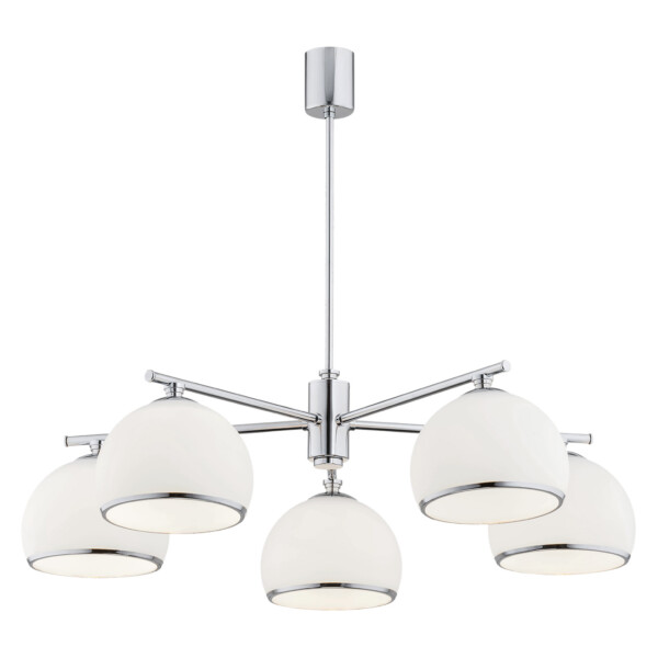 Lampa wisząca żyrandol MARBELLA 2087 glamour szklany - Argon