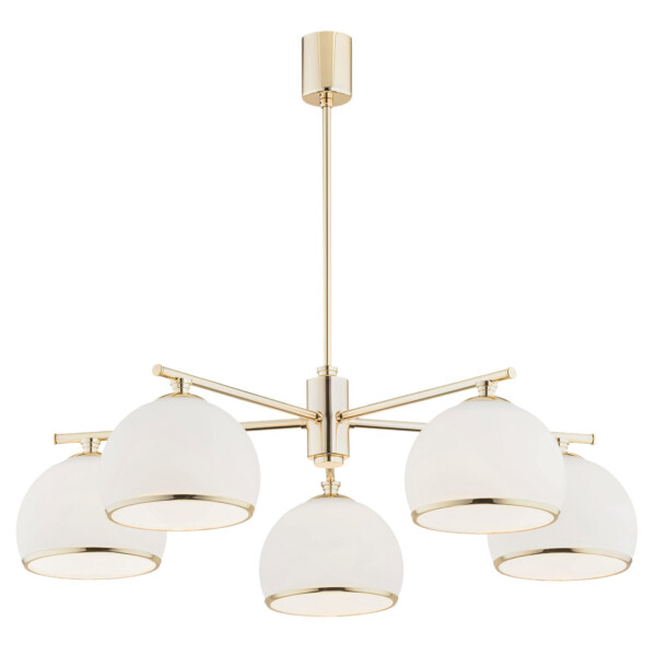 Lampa wisząca żyrandol MARBELLA 2088 glamour szklany - Argon