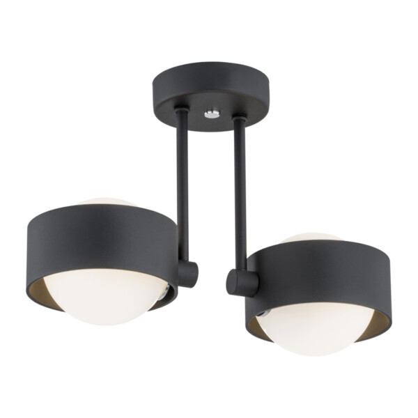 Lampa wisząca nowoczesna MASSIMO PLUS 7089 czarna - Argon