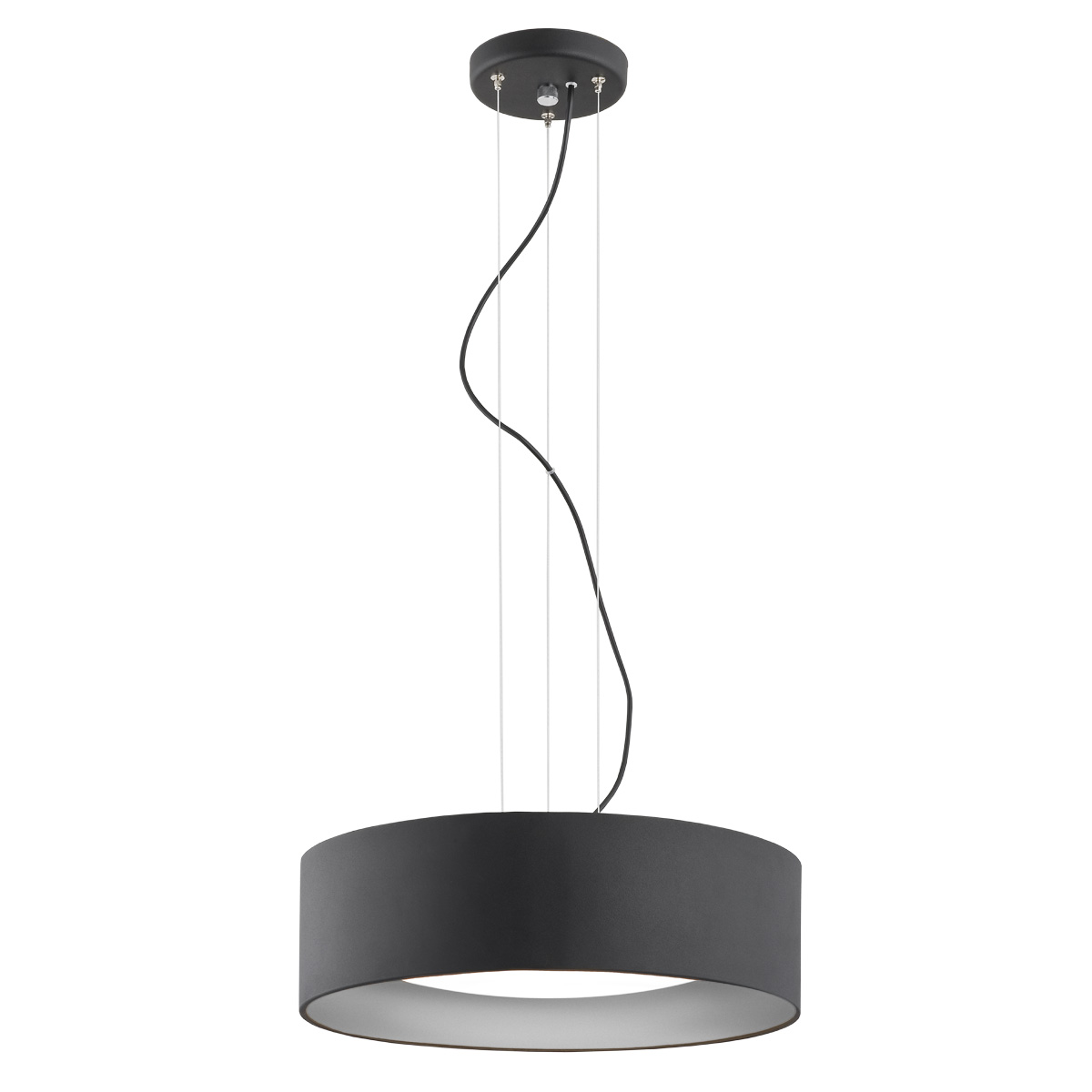 Lampa wisząca nowoczesna MOHITO 1214 czerń i złoto - Argon