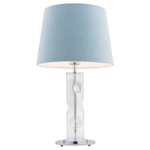 Lampa stołowa szklana niebieski NANCY 3844 - Argon