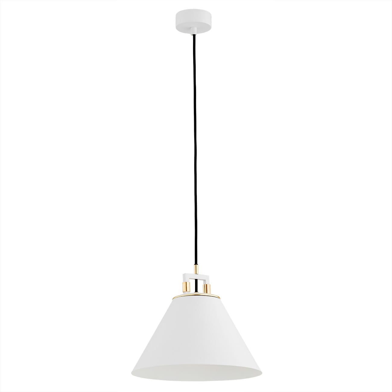 Lampa loft wisząca biała ORTE 4914 - Argon - obrazek 3