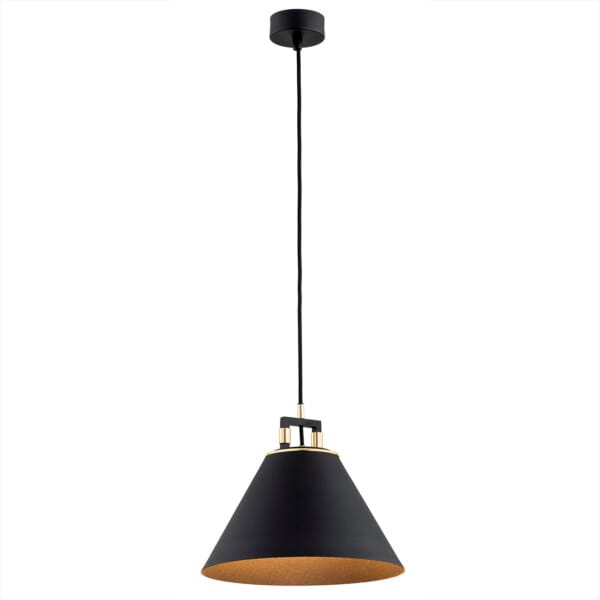 Lampa loft wisząca czarna ORTE 4915 - Argon